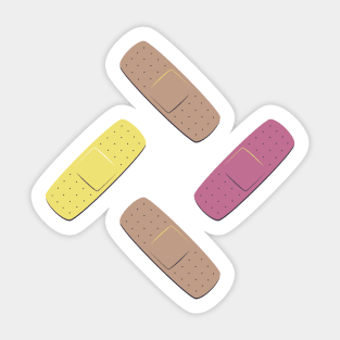 Bandages pattern Sticker